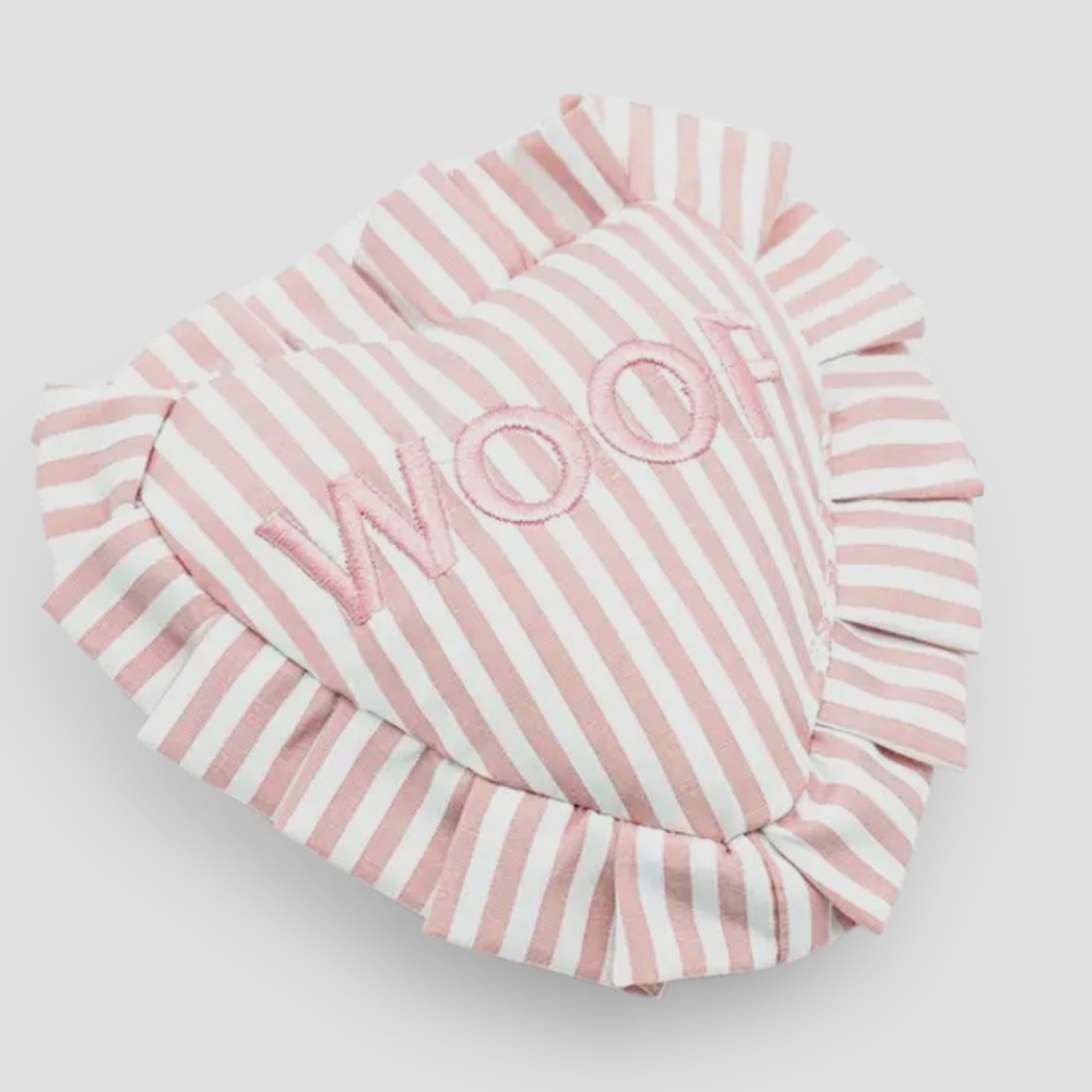 Sweetheart Small Stripped Pink Heart